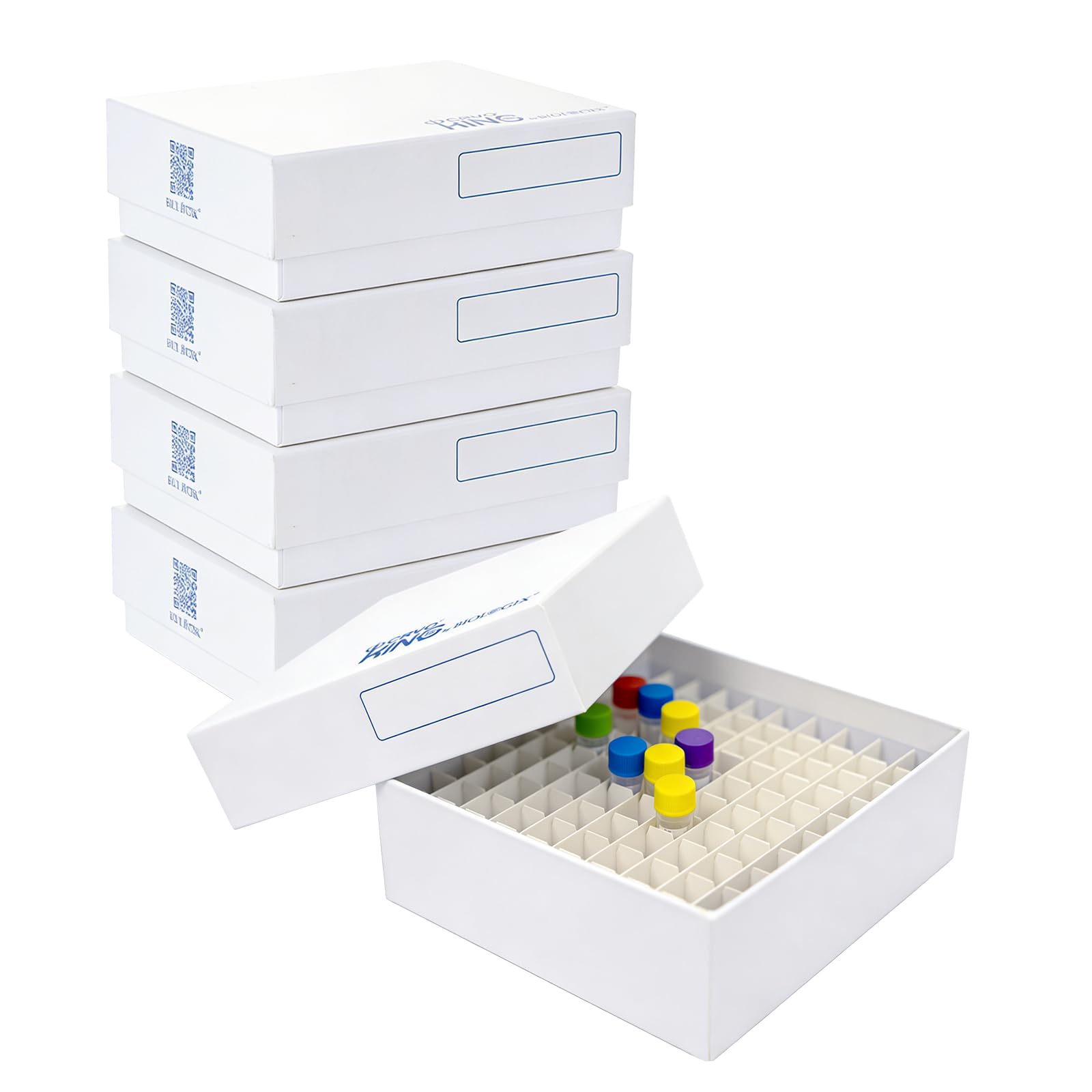 Amazon.com: CryoKing 100 Place Cardboard Cryoboxes 2 Inch Lab